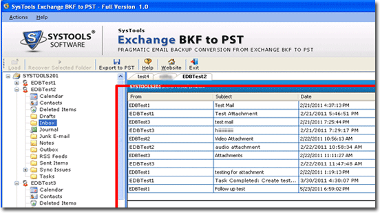 Bkf conversion