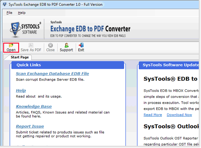 edb converter home window